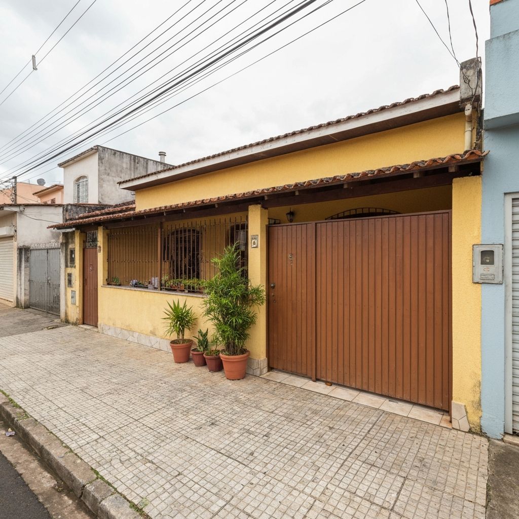 Casa econômica moderna